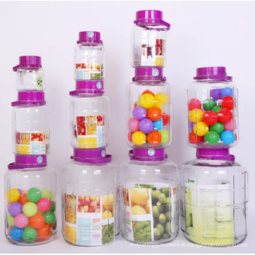 Food Grade Glasbecher Food Storage Jar